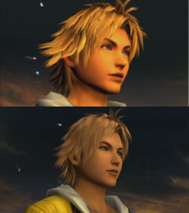 FFX HD Tidus Comparison