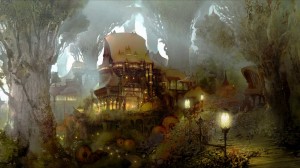 Gridania - Concept art