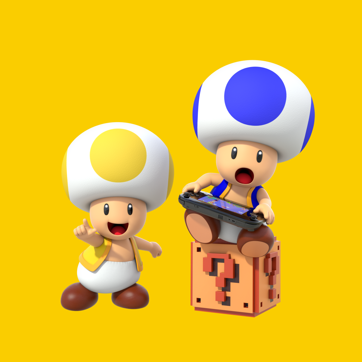 super mario maker toad wii u gamepad